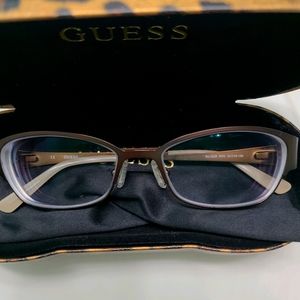 Guess 2329 brown metal glasses